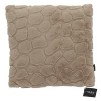 Unique Living Kussen Daaf 45x45 cm Taupe - thumbnail