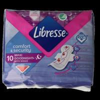 Libresse Comfort & Security Maxi Goodnight Maandverband - thumbnail