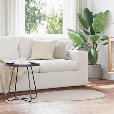 VidaXL Vloerkleden huarte zand 80 x 150 cm polyester