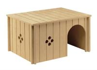 Ferplast knaaghuis sin 4647 hout - thumbnail