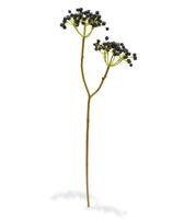 Kunst Bessentak Deluxe 50 cm blauw - thumbnail