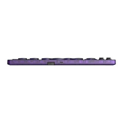 8Bitdo Arcade Controller - Transparent Purple Signature Edition