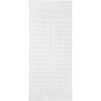 Creativ Company Stickers, indbydelse, vel 10x23 cm, wit, 1 vel - thumbnail
