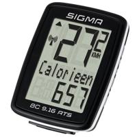 Sigma BC 9,16 ATS Kilometerteller 9 functies - Zwart - thumbnail