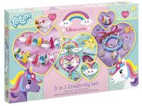 Totum 3-in-1 knutselset Unicorn - thumbnail
