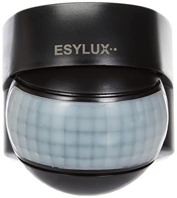 ESYLUX EM10025235 Bewegingsmelder Opbouw (op muur) 120 ° Zwart IP44