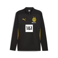 Borussia Dortmund 1/4 Zip Trainingspak Senior 2024/2025 Zwart - Maat L - Kleur: Zwart | Soccerfanshop - thumbnail