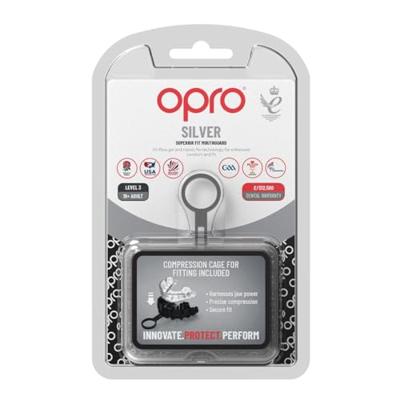 Opro 790007 Silver Superior Fit Mouthguard - No colour - SR Opro 790007 Silver Superior Fit Mouthguard - No colour - SR