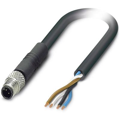 Phoenix Contact 1526282 Sensor/actuator connector, geassembleerd M8 Aantal polen (sensoren): 4 Bus, recht 5.00 m 1 stuk(s)