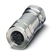 Phoenix Contact 1440041 Sensor/actuator connector, niet geassembleerd M12 Aantal polen (sensoren): 5 Bus, recht 1 stuk(s) - thumbnail