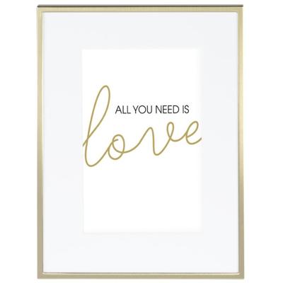 Hama Portretlijst "Line" goud mat 13 x 18 cm