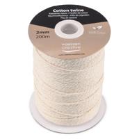 Vaessen Creative • katoendraad naturel 2mmx200m - thumbnail
