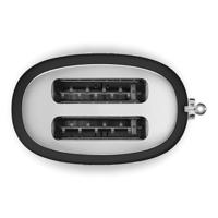 Smeg TSF01BLMEU broodrooster 2x2, mat zwart - thumbnail