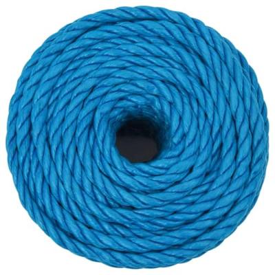 VidaXL Werktouw 16 mm 50 m polypropeen blauw