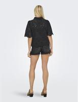 Only Onlvalais S/s Shirt Wvn Noos 15351106 Blouse 4840874 Black - thumbnail
