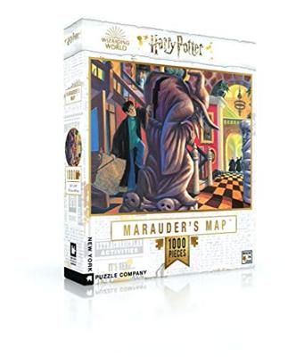 New York Puzzle Company De Marauder's Map - 1000 stukjes New York Puzzle Company De Marauder's Map - 1000 stukjes