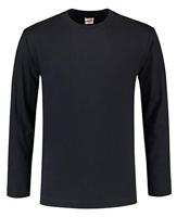 Tricorp T-shirt lange mouw - Casual - 101006 - marine blauw - maat 3XL - thumbnail