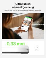 Belkin ScreenForce TemperedGlass Screenprotector voor iPhone Air, Krasbestendig, Stoot- en Valbescherming, met Easy Align-Frame voor Bevestiging Zonder Luchtbellen, 9H Gehard Glas, 2-Pack - thumbnail
