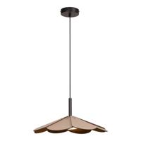 Lucide BLOMSTER - Hanglamp - Ø 47 cm - LED Dimb. - 1x9W 3000K - Taupe | Essential - thumbnail