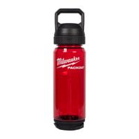 Milwaukee packout™ plastic fles met drinkdop | 740 ml | rood - 4932498636 - thumbnail