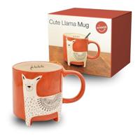 Schattige lama mok - thumbnail
