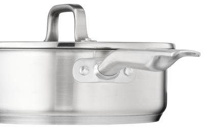Tefal Kookgerei Tefal virtuoso hapjespan 24 cm rvs