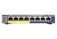 Netgear ProSAFE Unmanaged Plus Switch - GS108PE - 8 Power over Ethernet poorten - thumbnail