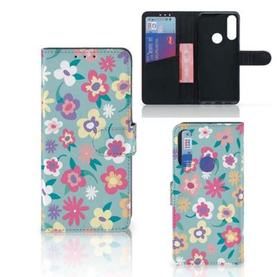 Alcatel 1S 2020 Hoesje Flower Power Alcatel 1S 2020 Hoesje Flower Power