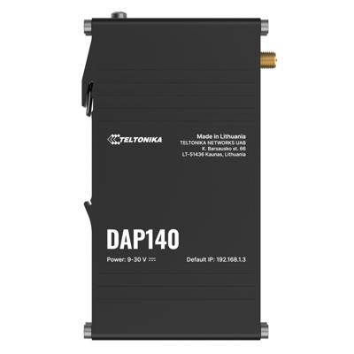 Teltonika DAP140 Industrieel Draadloos Toegangspunt, 10/100 Mbps Ethernet-Havens, Wi-Fi-netwerk, 3-speld, Meerdere VPN's en Remote Management