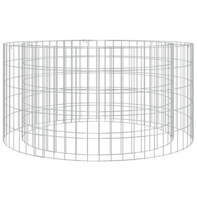 Schanskorf vuurplaats Ø 100 cm gegalvaniseerd ijzer