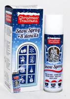 Decopack sneeuw&sjabloon Kerstversiering - Warentuin over zee - thumbnail