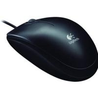Logitech B100 Muis USB Optisch Zwart 3 Toetsen 800 dpi Ergonomisch - thumbnail