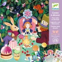 Verhalen om te versieren - Alice in Wonderland DJECO paars - thumbnail