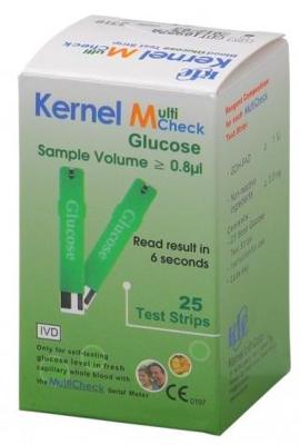 Testjezelf.nu Multicheck glucose strips 25 Stuks