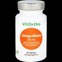 VitOrtho Ginkgo Biloba Extract 60mg Capsules - thumbnail