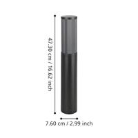 Lamp stnd salle 46.5cm ip54 zwart - thumbnail