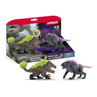 Figuren Duo Lynx of Darkness vs Stone Crusher, SCHLEICH 70827 Eldrador Creatures, 6 jaar - thumbnail