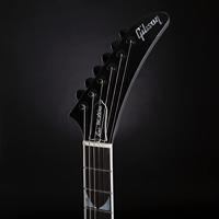Gibson Dave Mustaine Flying V EXP Metallic Silver signature elektrische gitaar met koffer - thumbnail