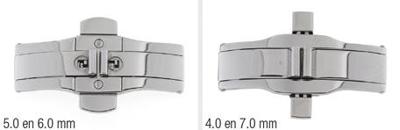 WoW Vlindersluiting (met nokjes) SL6492 7x11x39 - 7mm WoW Vlindersluiting (met nokjes) SL6492 7x11x39 - 7mm
