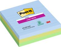 Memoblok Post-it 675-3 Super Sticky 101x101mm Oasis 3 stuks - thumbnail