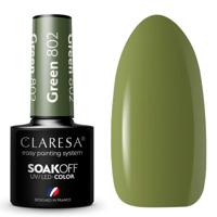 Claresa uv/led gellak 5ml green 802 take me to the river - thumbnail