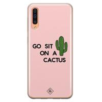 Samsung Galaxy A50/A30s siliconen hoesje - Go sit on a cactus - thumbnail