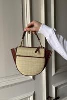 Wandler crossbody Hortensia Mini 000177-1356 beige raffia - thumbnail