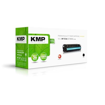 KMP Toner vervangt HP 312A, CF380A Compatibel Zwart 2400 bladzijden H-T195 2528,0000 KMP Toner vervangt HP 312A, CF380A Compatibel Zwart 2400 bladzijden H-T195 2528,0000