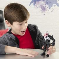 15 cm grote Venom elektronische actiefiguur met geluidseffecten, Spider-Man Venom superheldenspeelgoed, elektronische actiefiguur, geschikt voor kinderen vanaf 4 jaar. - thumbnail