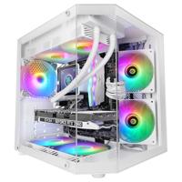 Mars Gaming MC-3TLITE Mini Tower Wit - thumbnail