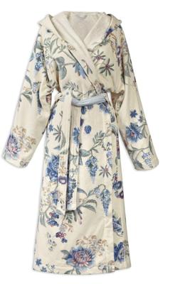 Pip Studio Pip Studio Secret Garden Bathrobe badjas Witblauw S