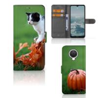 Nokia G10 | G20 | Telefoonhoesje | Met pasjeshouder | Kitten - thumbnail