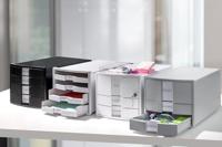 HAN HA-1017-12 Ladenkast Impuls Wit 3 Gesloten Laden, Met Inzet - thumbnail