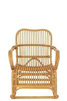 J-Line Schommelstoel Winand Rotan Naturel - thumbnail